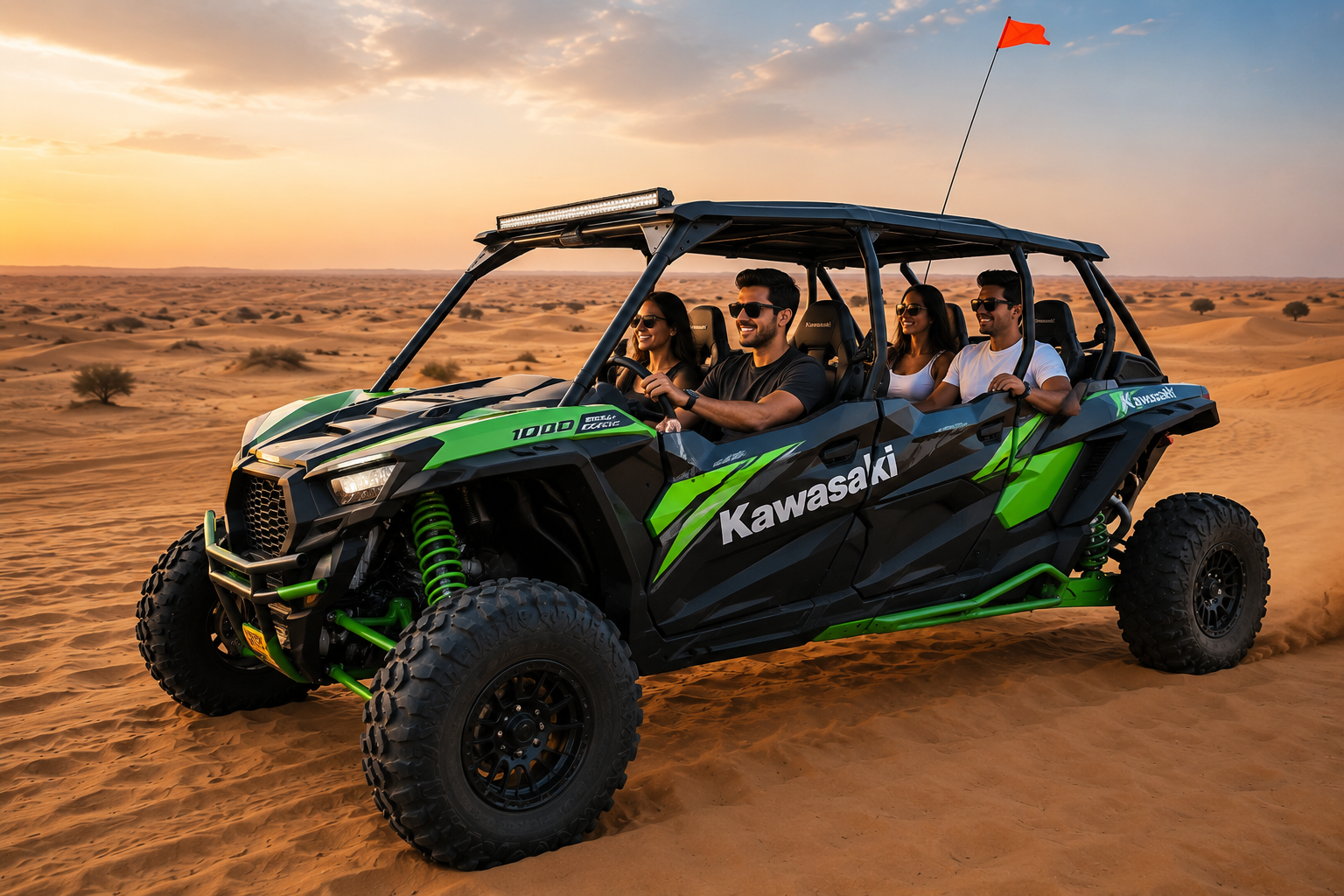 Kawasaki 4-Seater Buggy